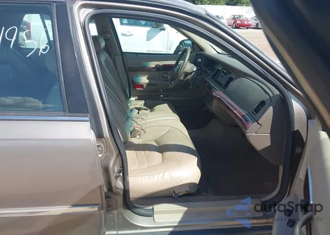 2001 Mercury Grand Marquis Ls from USA, damaged, VIN 2MEFM75W41X606701